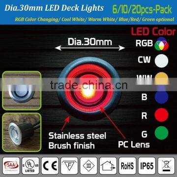 Color Changing by Remote Control Outdoor LED Plinth Light