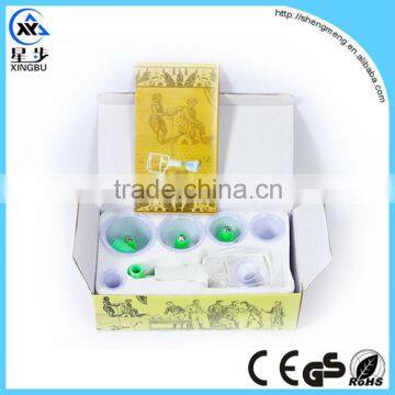 Chinese traditional medical plastic vacuum therapy cupping set