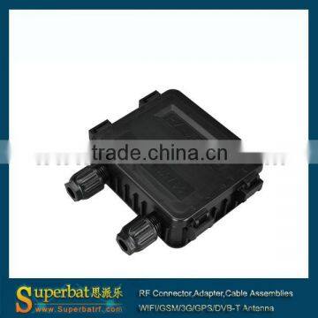 PV Solar Junction Box for 80-110watt solar panel,3rails, DC 1000V mc4 y branch connector