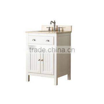 MDF Carcase Material and Modern Style wall bathroom vanity