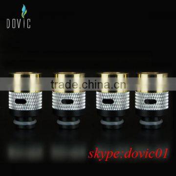 air control drip tip with gold plated color