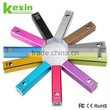 Universal External Battery Charger 2600mah Power Bank Slim in Aluminum with Micro USB Cable                        
                                                Quality Choice