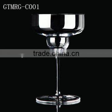 Wholesale handmade clear crystal Margarita Glasses/Cocktail Glasses