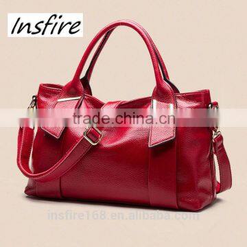 Wholesale Woman Gneuine Leather Bags Fashion Tote Bag Handbag