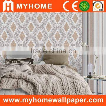 Beautiful nonwoven material 3d Wallpaper home decor modern style