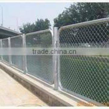 Hot sale PVC coated chain link wire mesh fence(Anping factory)