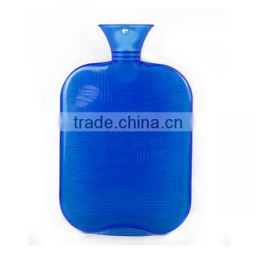 manufacturer PVC hot water bottle 1700ml blue