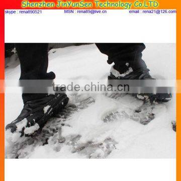 slip resistant snow chain crampons ice shoes spikes