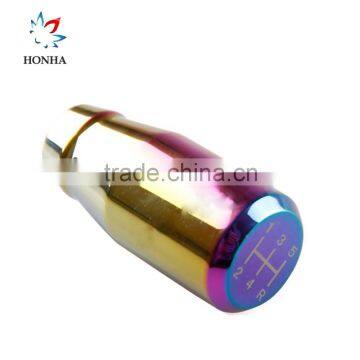 High Quality Universal Neo Chrome Aluminum Five Six Speed Shift Racing Car Gear Lever Knobs Quality Choice photo-5