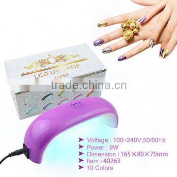 2015 Wholesale 9W LED Nail Lamp, 9W LED Nail Light for Gel Nails Curing photo-2