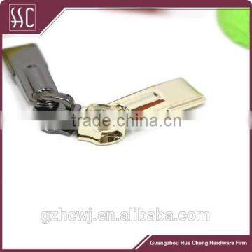 metal zipper puller in Guangzhou, top sale zipper puller for handbag, rectangle zipper puller for clothes