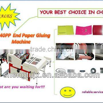 Fast Automatic ST040PP Paper File Gluing Machine