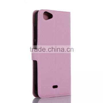 Bottom Price Promotional Leather Stand Cover for Wiko Slide 2 photo-4