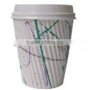 12oz ripple wall paper cup