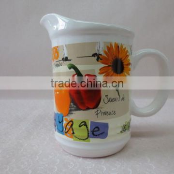 ceramic water pitcher