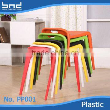 Wholesale Colorful pp Plastic Side Stool for Sale photo-2