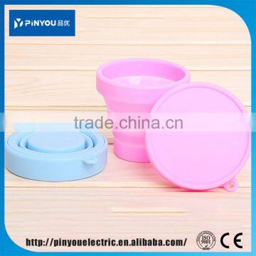 China silicone cup for traveling , collapsible travel mug , Silicone Travel Mug