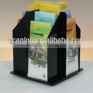 Plexiglass menu stand menu holder for table top