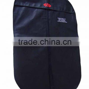 silk creen nonwoven garment bags with zipper