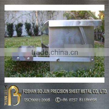 Chinese product oem customized sheet metal chicken automatic aluminum feeder, aluminum metal steel chicken feeder