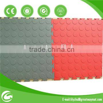 pvc coin interlocking mat