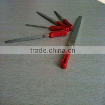 5 PCS Diamond Coated File 250mm long Grit 150 medium Filing Glass