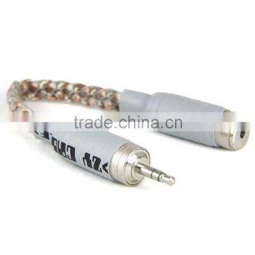 ZY HIFI Cable HIFI Nvwa copper-silver top P to S ER4 Impedance Cable ZY-031 10CM cable