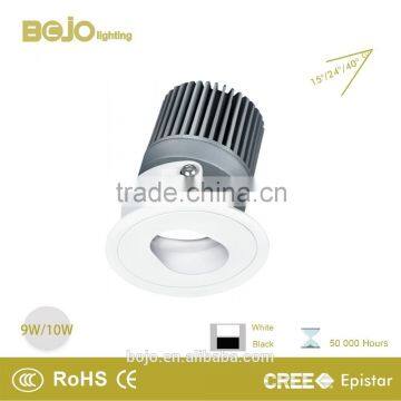 Professional for hotel project 9w 10w COB LED downlight