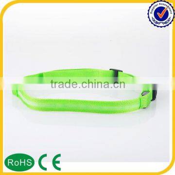 China wholesale USB Rechargeable Nylon Led Reflective Belt