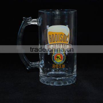 Manufacturer Hot Sale Beer Glass Cup With Handle