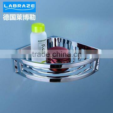 LABRAZE LE8012 Triangle Corner Bathroom Rack With Chrome Plating photo-2