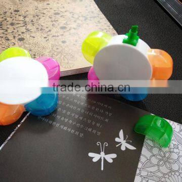 High Quality Hot Selling Promotional Gift Flower Shaped Highlighter Pen photo-5