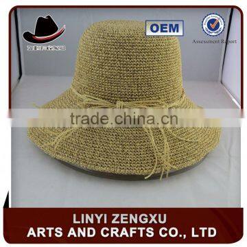 lifeguard girls hand crocheted straw hats