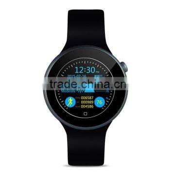 2016 Neoon Fashion Design Black Dynamic Optical Heart Rate Sensor Smart Sport Watch C5