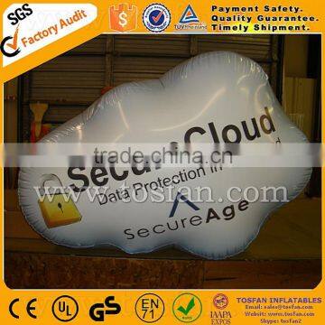 advertising inflatable helium balloon,inflatable cloud sky balloon with logo F2062