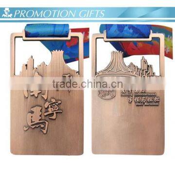 Promotion Souvenir Square Folk Art Metal Medal