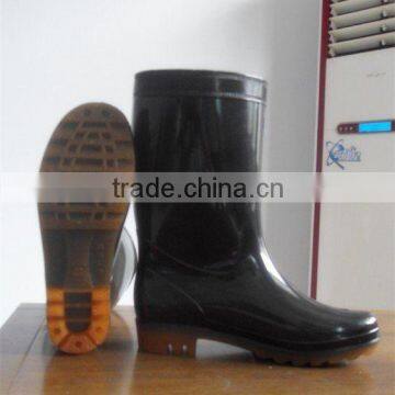 men pvc rain boots/ rain shoes