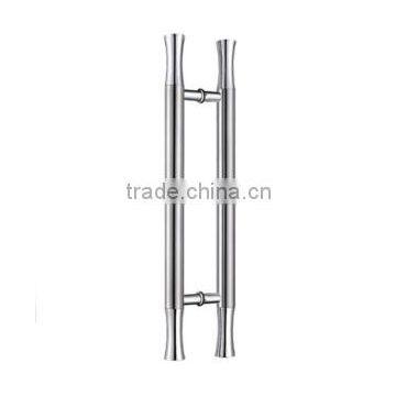 DH-074 H Shape SUS304 Pulls Lever Glass Door Handle, Sliding Shower Door Handles Double Sided Metal Door Handle photo-6