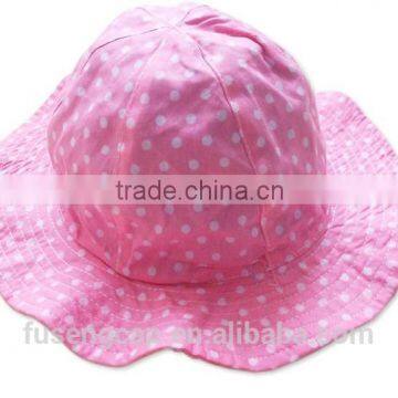 Cotton Cheap Custom Printed Colorful Fishman Bucket Hats