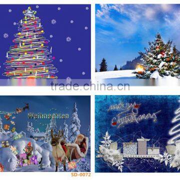New arrival Christmas painting images party decorations