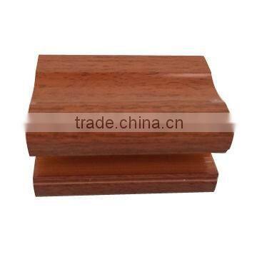 Durable aluminum extrusions 6063 6061 t5 t6 for window and door in wood grain color