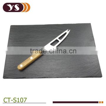 Wholesale Natural Black Cheese Slate cutting board