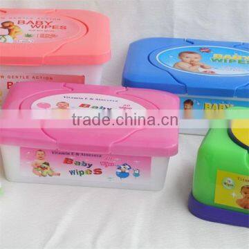 80pc box case packed CE certification baby wet wipe