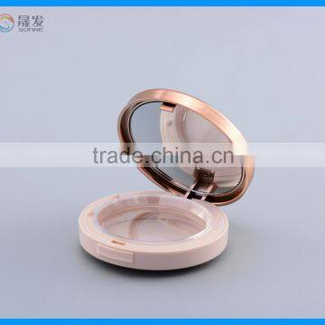 Cosmetic Plastic Blusher Compact photo-2