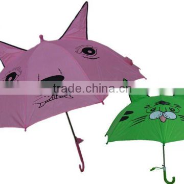 cartoon Lovely Mini Child animal ear umbrellas for Gift