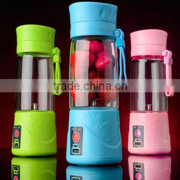 USB Mini rechargeable portable electric juice cup / fruit stirring bottle / USB charger juicer bottle