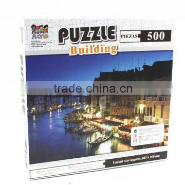 Paper Jigsaw Puzzle 500pcs Customized Scene Designs photo-3