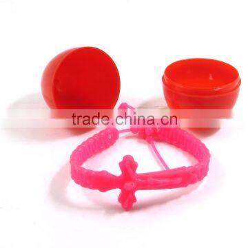 Promotion Gift Newest Design Silicone Bracelet In Plastic Egg