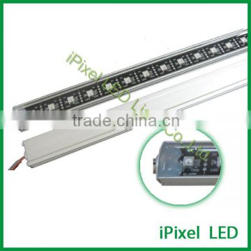 Addressable ws2811 led rigid bar 12v dmx addressable 60 leds/m 5050 smd rgb rigid