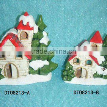 2012 new ceramic christmas house